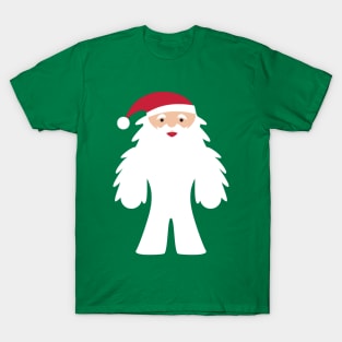 Funny Yeti Santa Claus T-Shirt